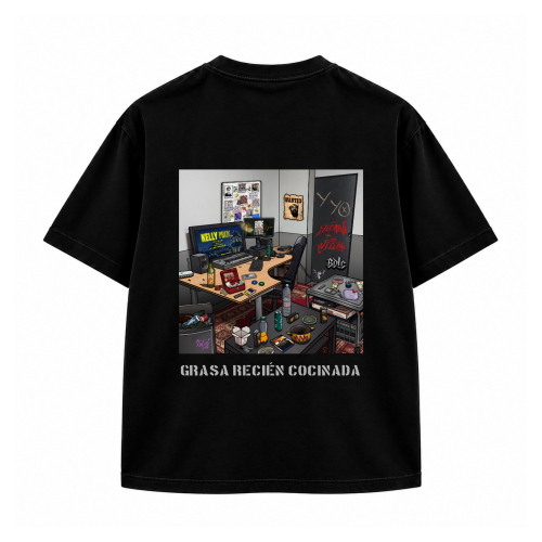 PREVENTA CAMISETA GRASA RECIÉN COCINADA